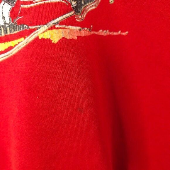 Soccer Sweatshirt Vintage 80s Football Futbal Made In USA Mens Size Large - Picture 3 of 7